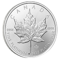 1 oz Canadian maple leaf