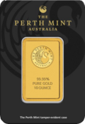 10 oz PERTH MINT BAR